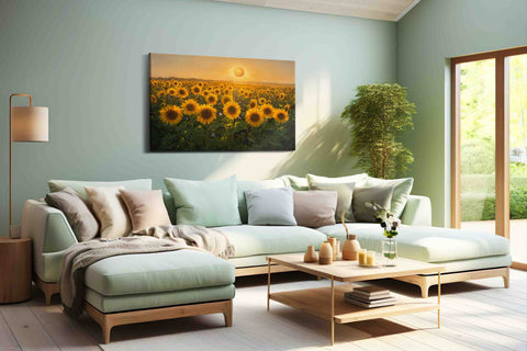Solar Hymn of Sunflowers