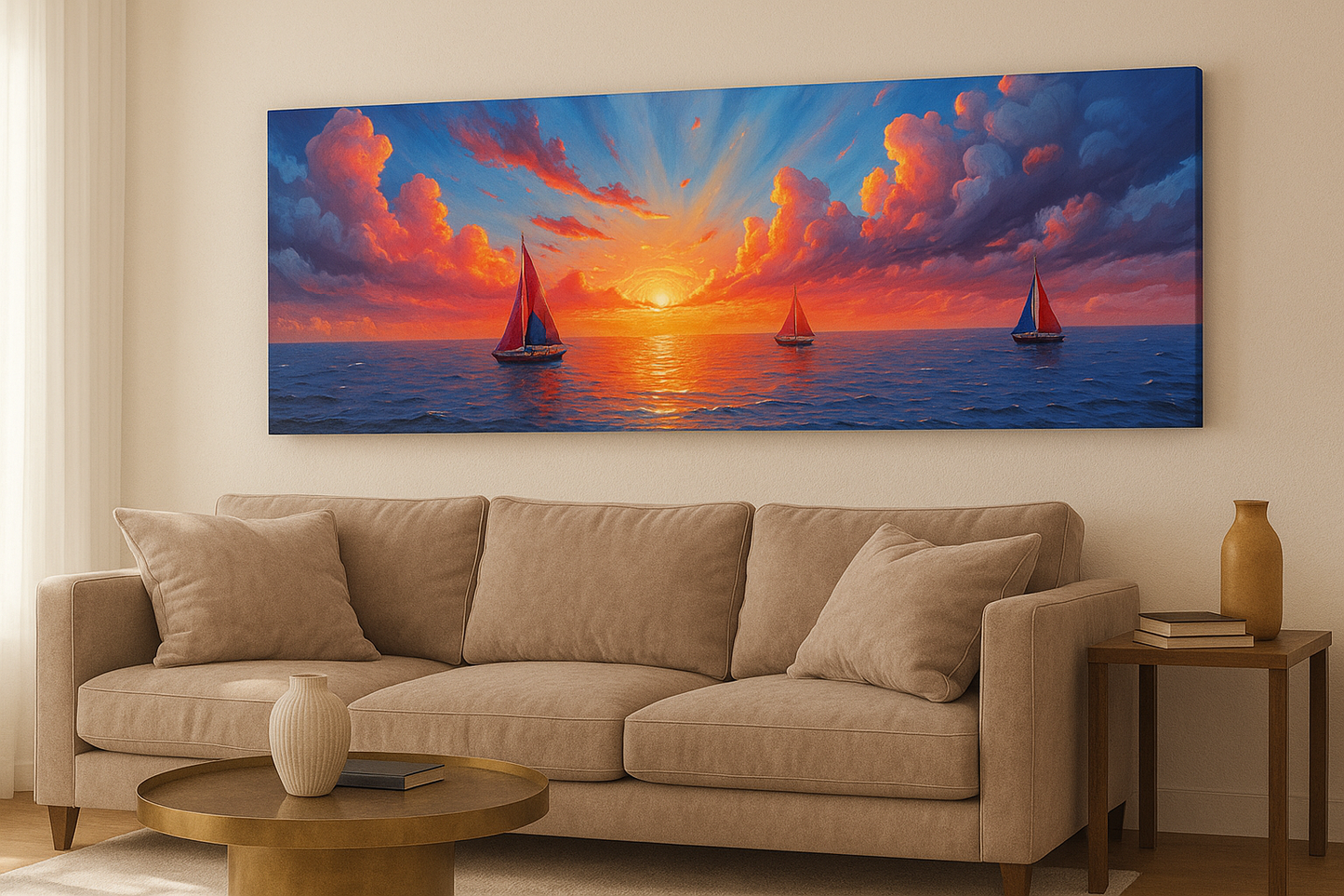 Sunset Voyage - Horizon Embrace