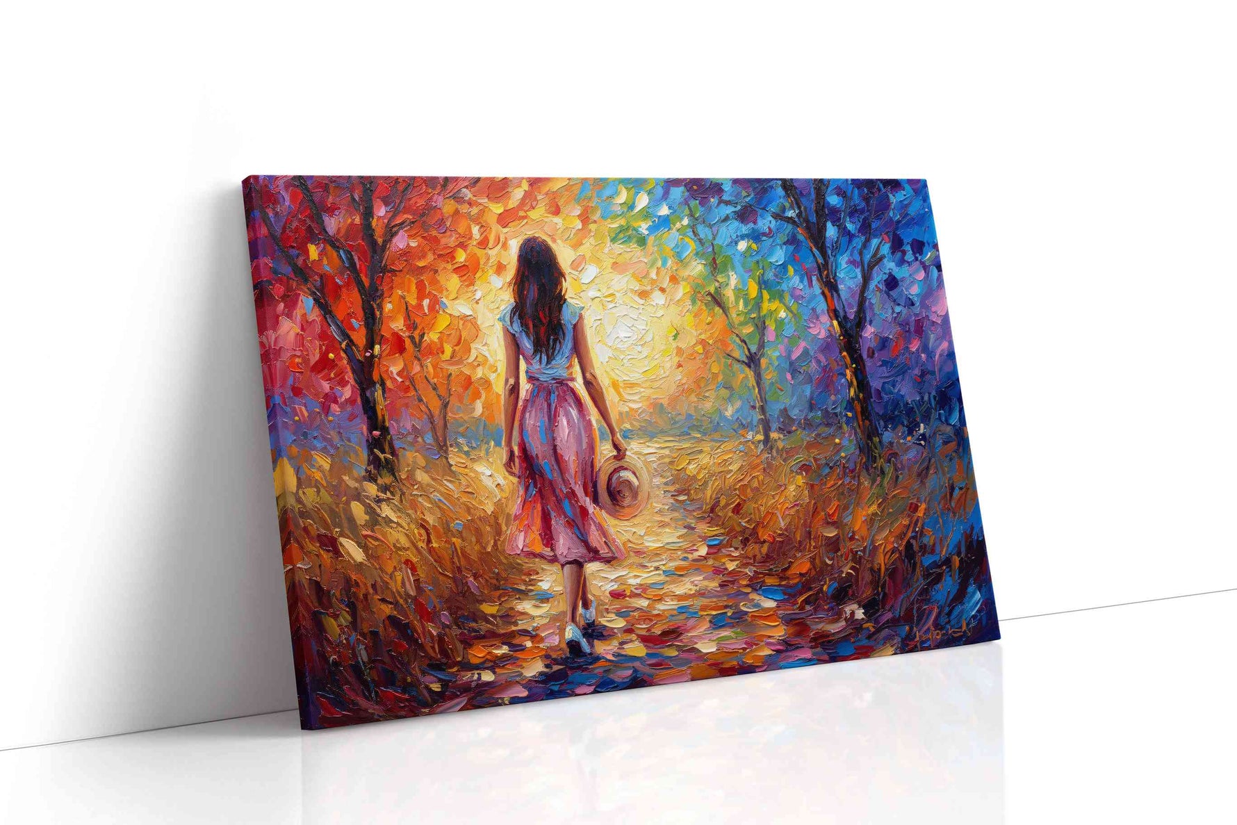 Journey Through A Kaleidoscope romance canvas print gallery-wrapped landscape canvas studio shot