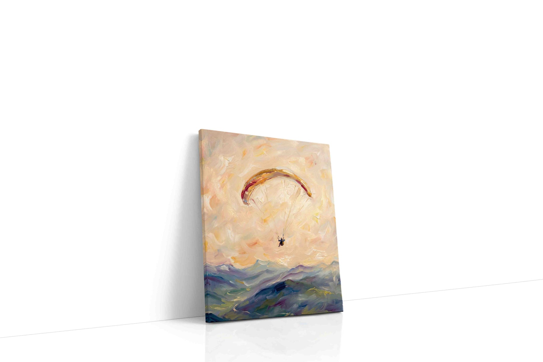 Soaring Over Serenity landscape canvas print, gallery-wrapped, ready to hang