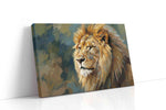 Majestic Gaze of the Wild animals canvas print gallery-wrapped landscape canvas studio shot
