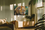 Majestic King of the Savanna – animals canvas wall art, gallery-wrapped, ready to hang