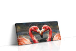 Reflections of Fire birds canvas print gallery-wrapped landscape canvas studio shot