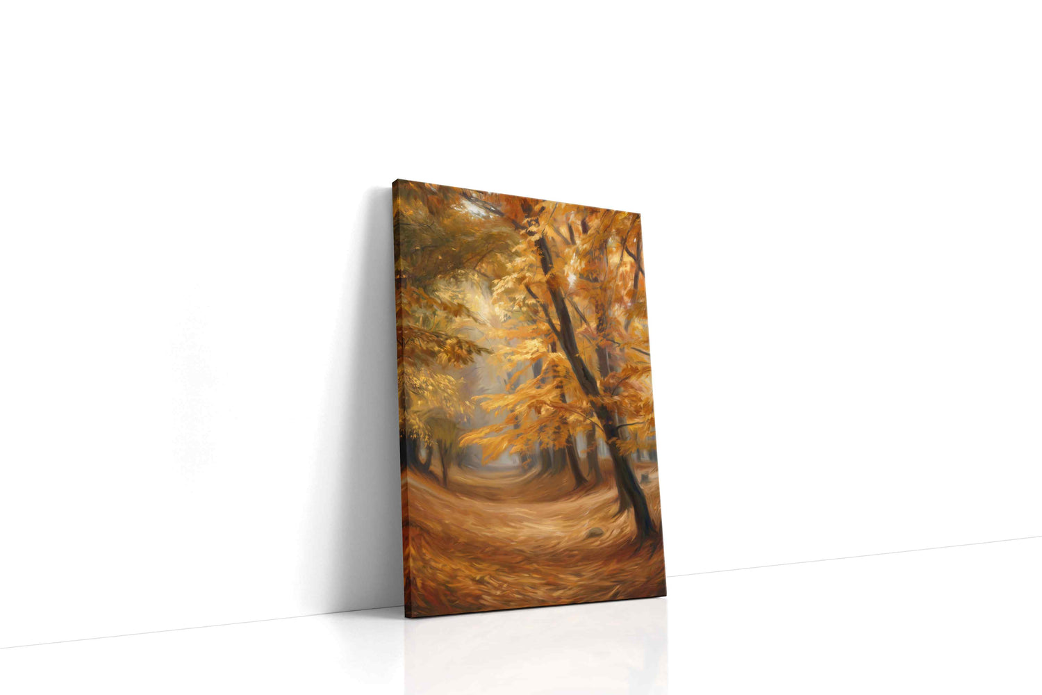 Whispers of Autumn Glow autumn canvas print, gallery-wrapped, ready to hang