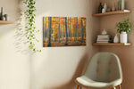 Whispers of Autumn Serenity autumn canvas print, hanging on wall — view 3