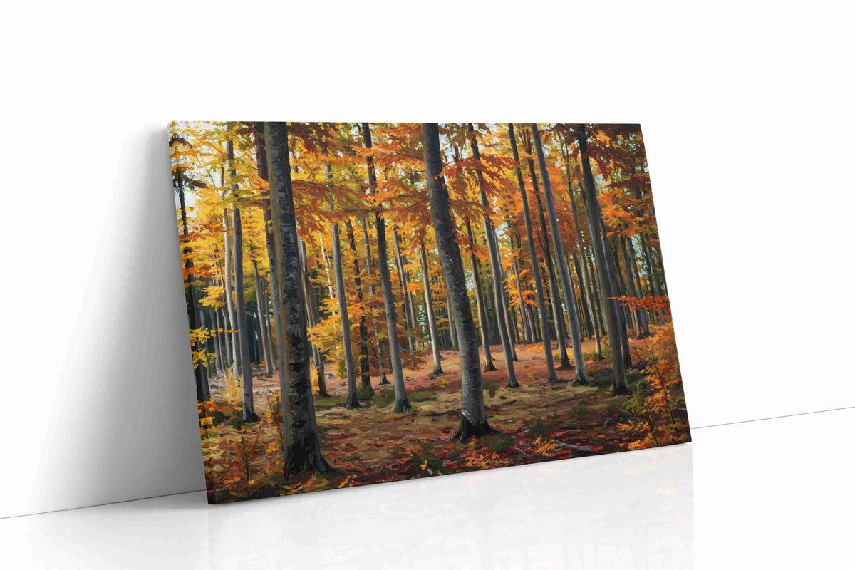 Whispers of Autumn Serenity autumn canvas print, gallery-wrapped, ready to hang