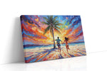 Chasing Sunlit Dreams romance canvas print, gallery-wrapped, ready to hang
