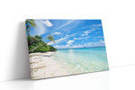 Serenity by the Shore beach canvas print, gallery-wrapped, ready to hang