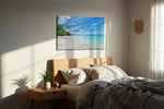 Serenity by the Shore – beach canvas wall art, gallery-wrapped, ready to hang