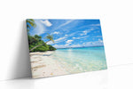 Serenity by the Shore beach canvas print gallery-wrapped landscape canvas studio shot