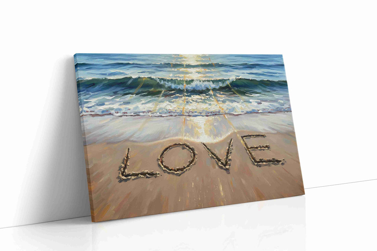Shores of Serenity beach canvas print, gallery-wrapped, ready to hang