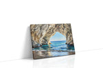 Whispering Waves Cavern beach canvas print, gallery-wrapped, ready to hang