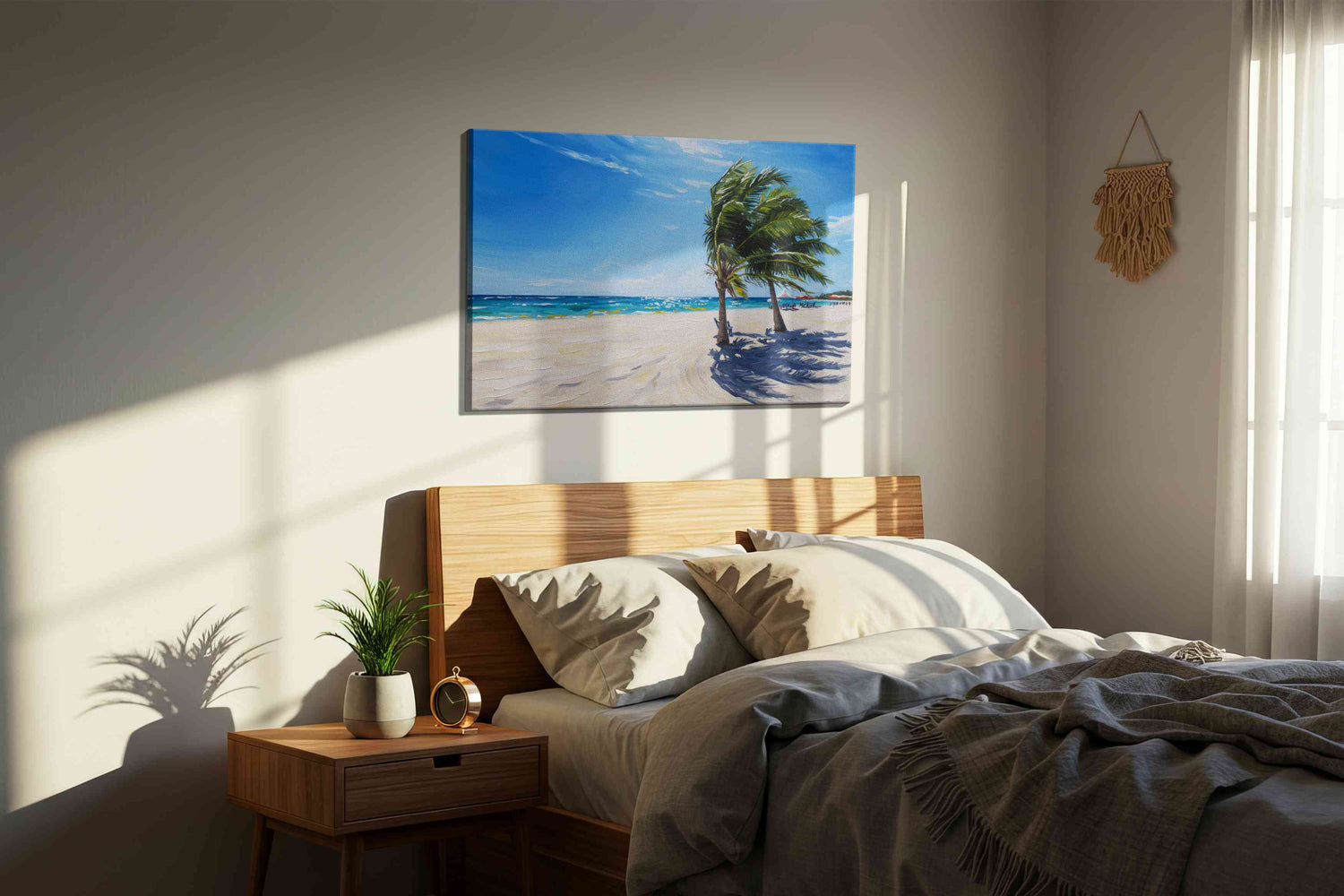 Whispers of Tropical Breezes – beach canvas wall art, gallery-wrapped, ready to hang