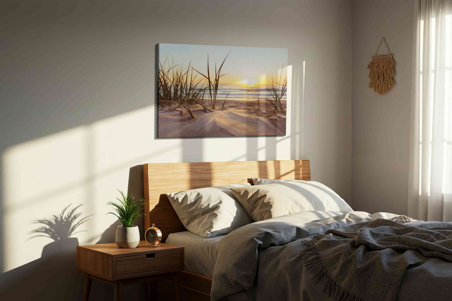 Whispers of the Dunes – beach canvas wall art, gallery-wrapped, ready to hang