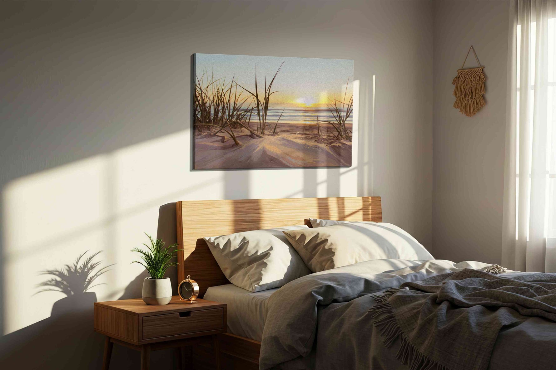 Whispers of the Dunes – beach canvas wall art, gallery-wrapped, ready to hang
