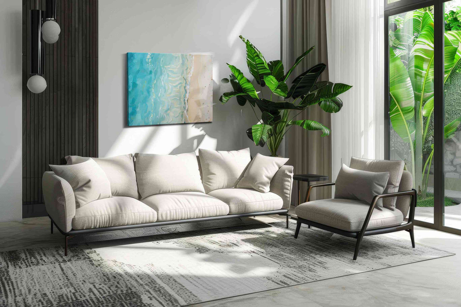 Whispers of the Shoreline II – beach canvas wall art, gallery-wrapped, ready to hang
