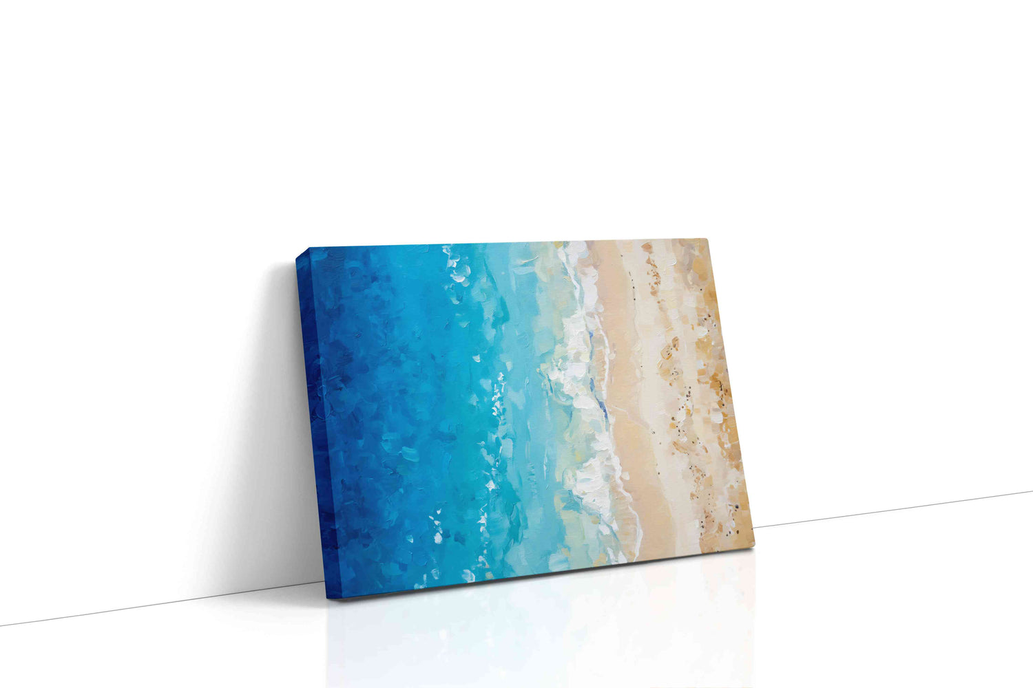Whispers of the Tide beach canvas print, gallery-wrapped, ready to hang