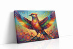 Elysian Flight birds canvas print gallery-wrapped landscape canvas studio shot
