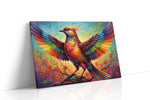 Elysian Flight birds canvas print, gallery-wrapped, ready to hang