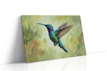 Iridescent Flight Symphony birds canvas print, gallery-wrapped, ready to hang