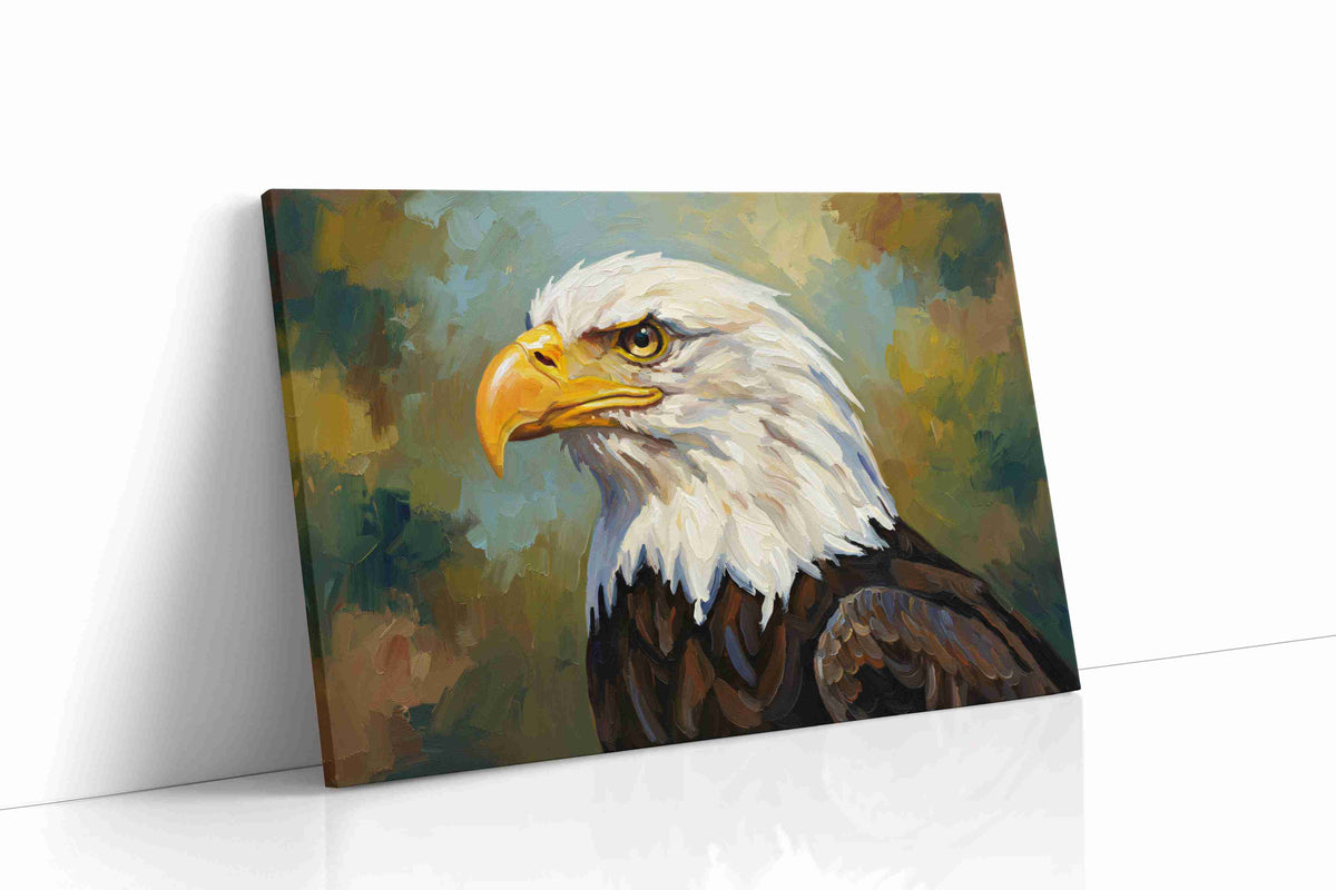 Majestic Guardian Gaze birds canvas print gallery-wrapped landscape canvas studio shot