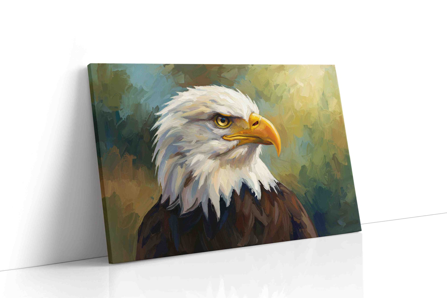 Majestic Guardian of Skies birds canvas print gallery-wrapped landscape canvas studio shot
