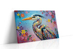 Spectrum of the Heron birds canvas print, gallery-wrapped, ready to hang
