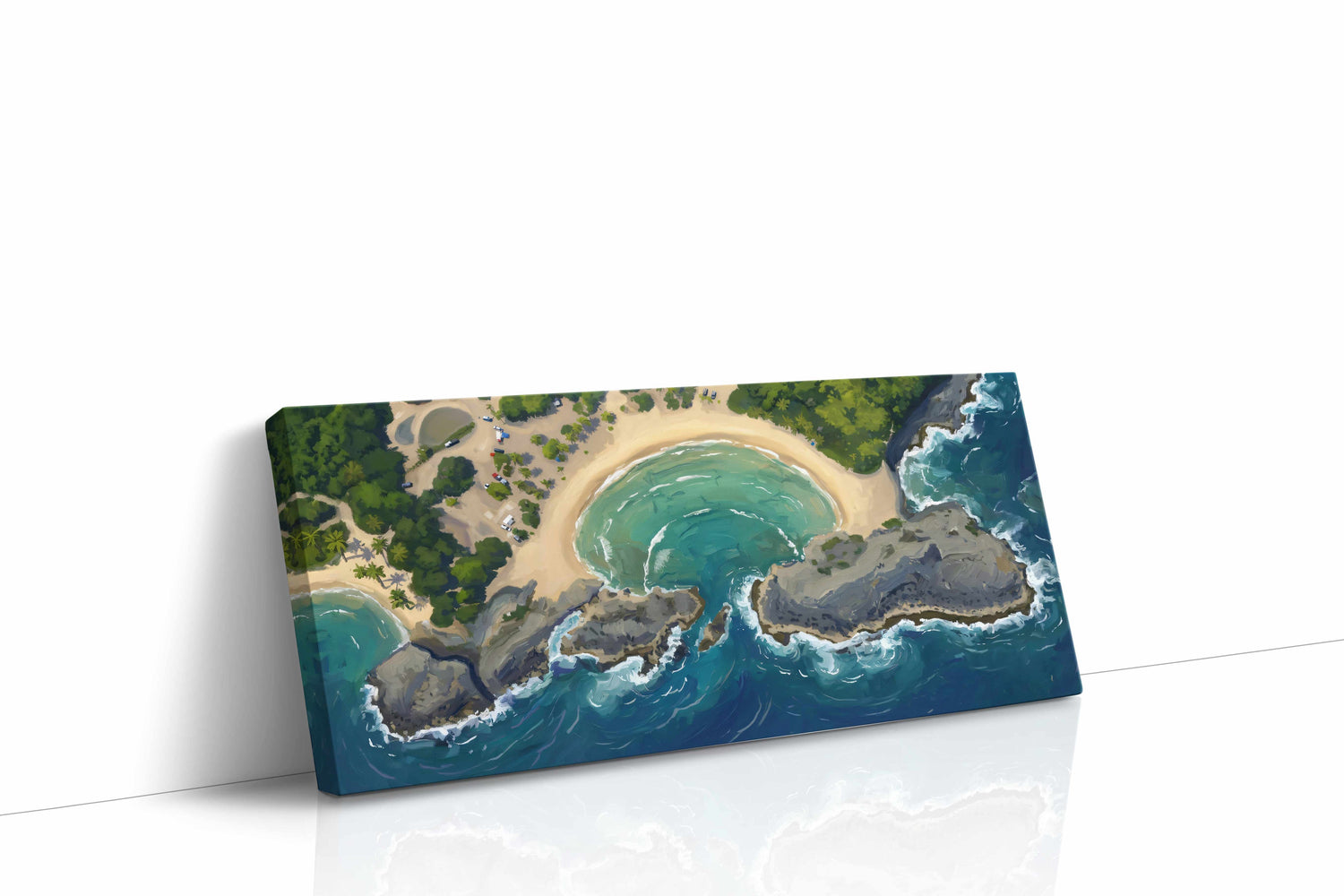 Coastal Embrace (Landscape)