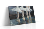 Echoes of the Ballet dancing canvas print, gallery-wrapped, ready to hang