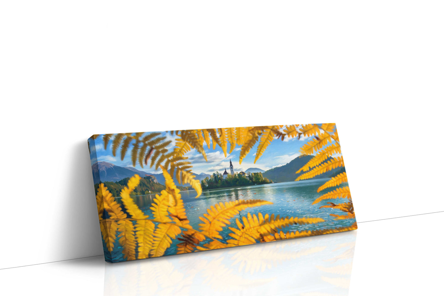 Golden Reflections (Landscape)