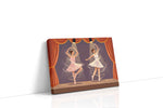 Enchanted Ballet Whirl II dancing canvas print gallery-wrapped landscape canvas studio shot