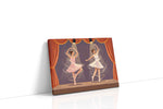 Enchanted Ballet Whirl II dancing canvas print, gallery-wrapped, ready to hang