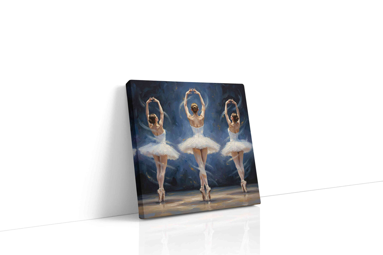 Enchanted Elegance dancing canvas print, gallery-wrapped, ready to hang
