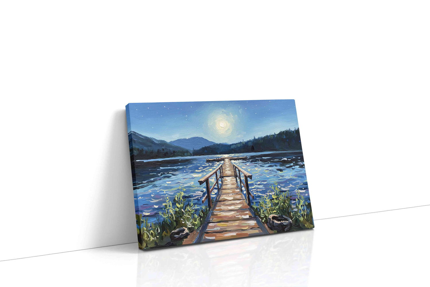 Moonlit Serenity (Landscape)