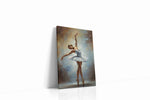 Ethereal Ballet Grace dancing canvas print, gallery-wrapped, ready to hang