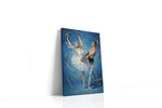 Ethereal Dance Harmony dancing canvas print gallery-wrapped portrait canvas studio shot