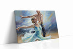 Ethereal Dance of Light II dancing canvas print gallery-wrapped landscape canvas studio shot