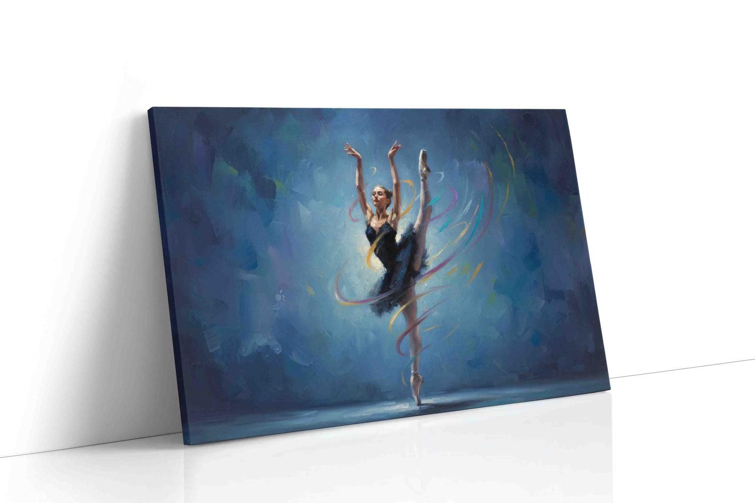 Ethereal Grace dancing canvas print, gallery-wrapped, ready to hang