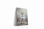 Graceful Ballet Reverie dancing canvas print, gallery-wrapped, ready to hang
