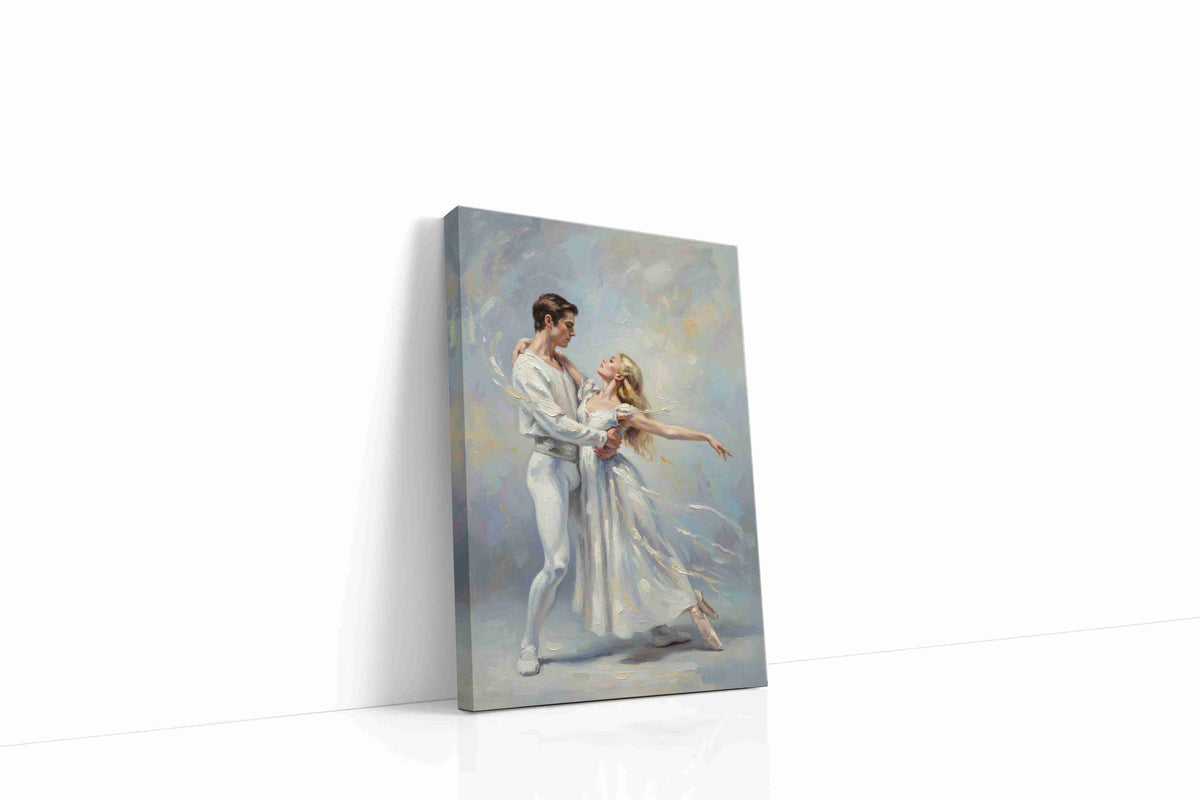 Waltz of Dreams dancing canvas print, gallery-wrapped, ready to hang
