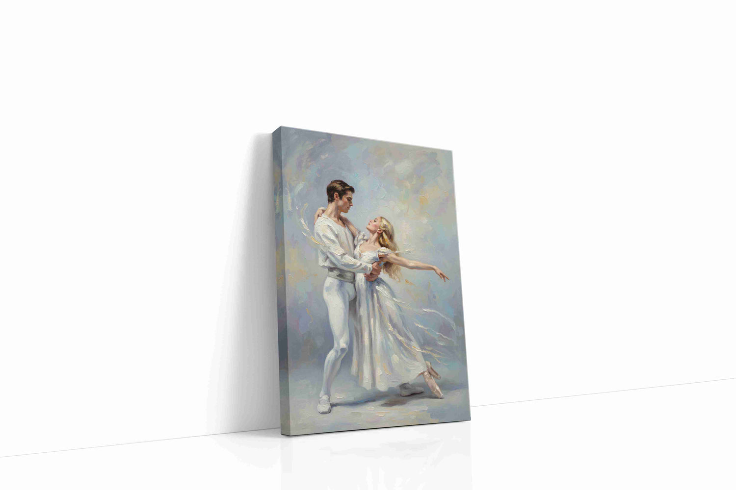 Waltz of Dreams dancing canvas print, gallery-wrapped, ready to hang