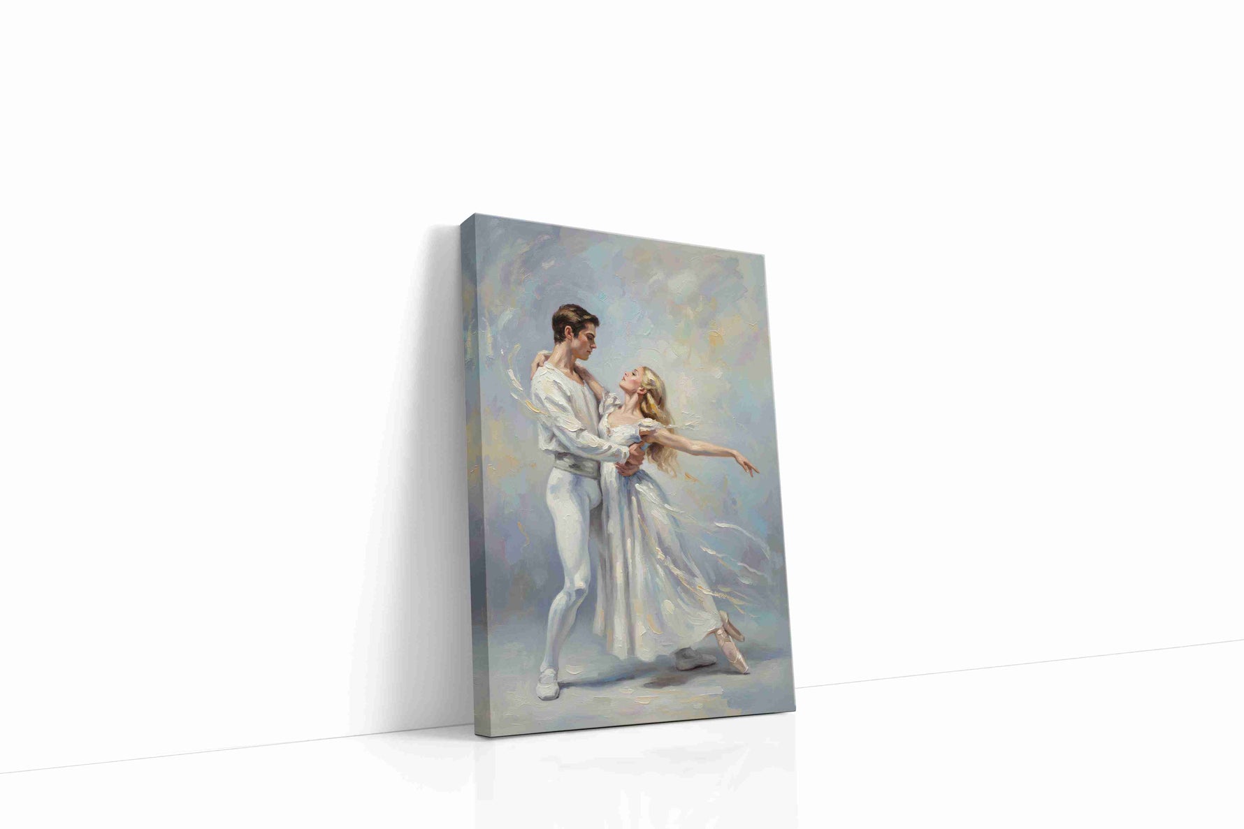 Waltz of Dreams dancing canvas print, gallery-wrapped, ready to hang
