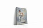 Waltz of Dreams dancing canvas print gallery-wrapped portrait canvas studio shot
