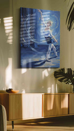 Whirl of Elegance – dancing canvas wall art, gallery-wrapped, ready to hang