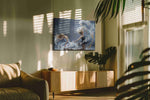 Whispers of the Dance dancing canvas print in a contemporary interior mockup