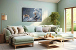 Whispers of the Dance dancing canvas print, hanging on wall