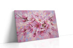 Blossom Serenade floral canvas print, gallery-wrapped, ready to hang