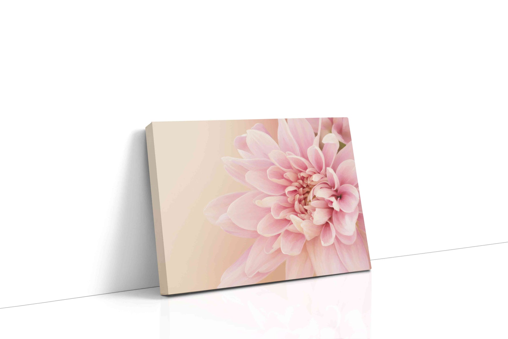Blossom of Serenity floral canvas print, gallery-wrapped, ready to hang