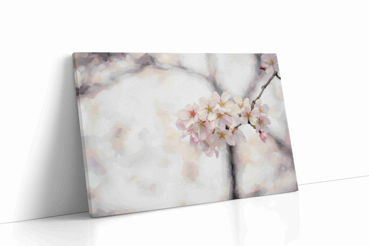 Blossoms of Serenity II floral canvas print, gallery-wrapped, ready to hang