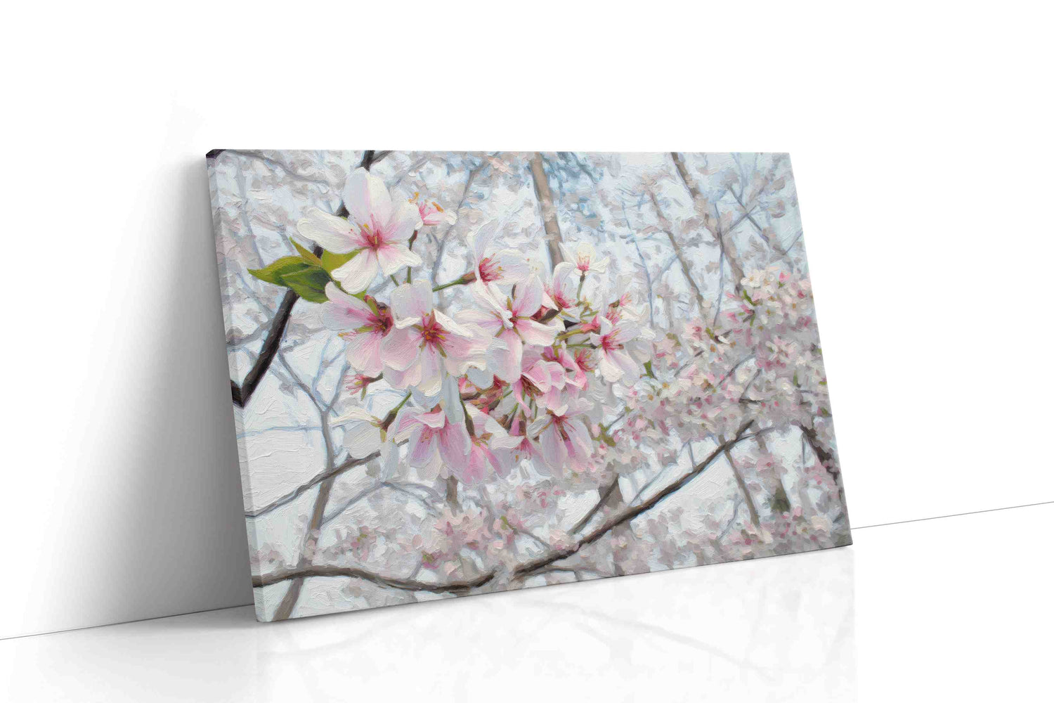 Blossoms of Serenity III floral canvas print, gallery-wrapped, ready to hang